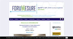 Desktop Screenshot of forumesure.com